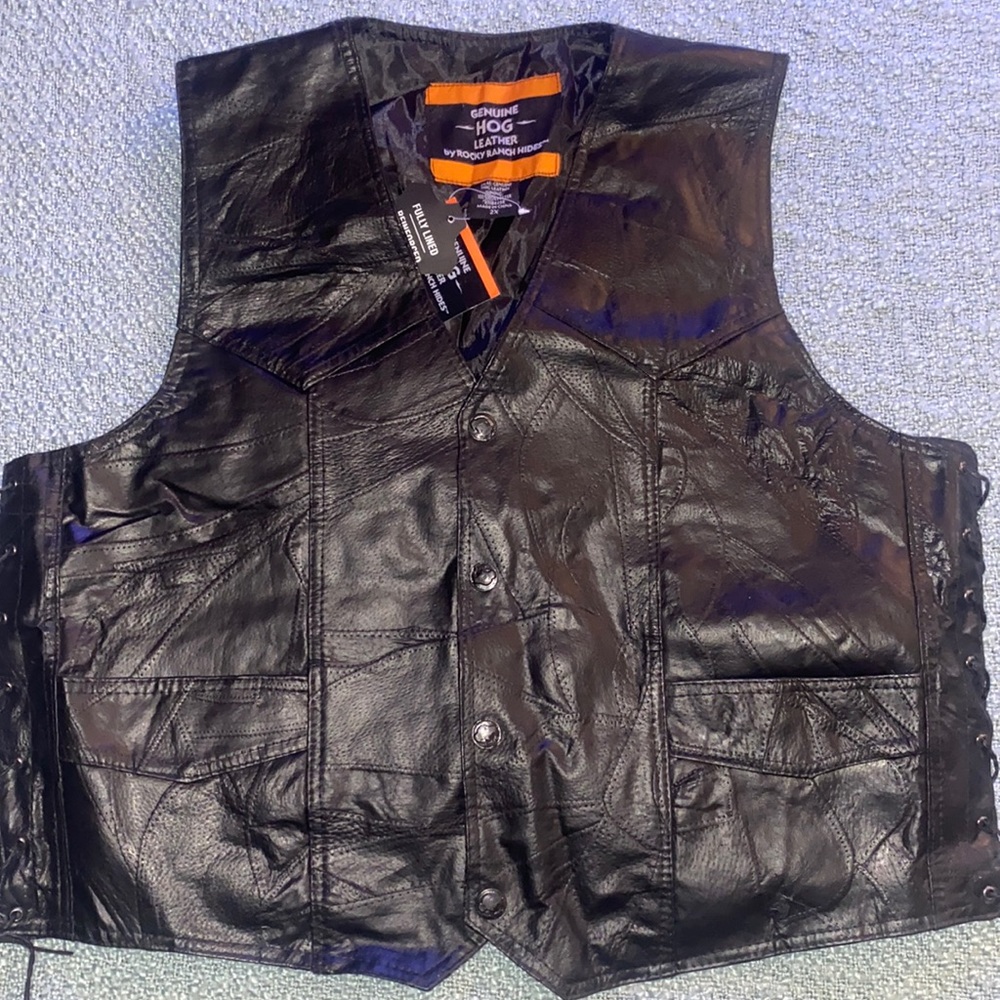 Leather Vest